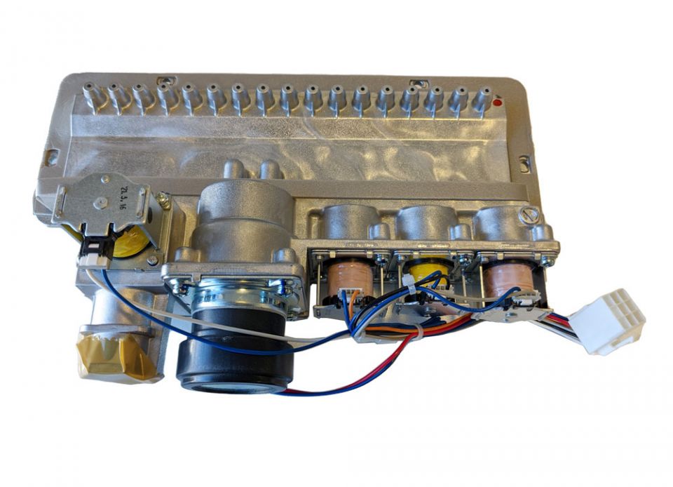 TanklessParts.com: Noritz SKG7340 Gas Valve with Manifold Plate #22