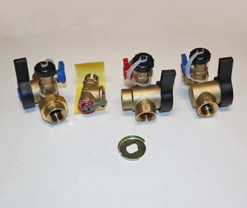 Navien 30022163A NPE Series-2 Plumb-Easy 3-Valve Set