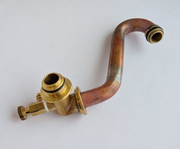 Navien 30003729A Heat Exchanger Pipe