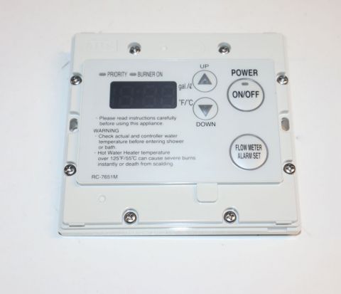 リモコンタンクローリー TanklessParts.com: Noritz QXUJ015 Remote Controller Body for RC-7651M
