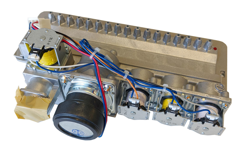 TanklessParts.com: Noritz SKH7026 Gas Valve with Manifold Plate #26
