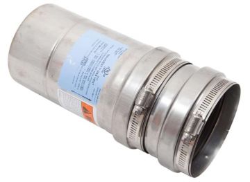 Takagi 100112405 4 inch Adjustable Vent Pipe 7 to 9.9 inch